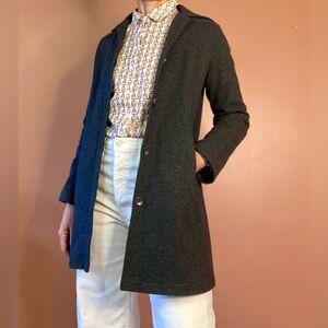 Banana Republic Wool Long Jacket